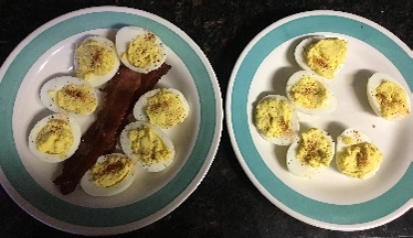 Mya Made More Deviled Eggs
